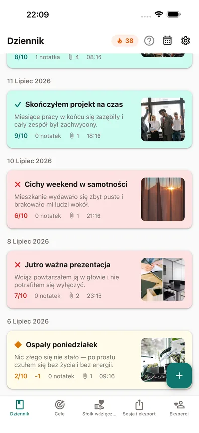 Twój prywatny dziennik nastroju — BrightLog