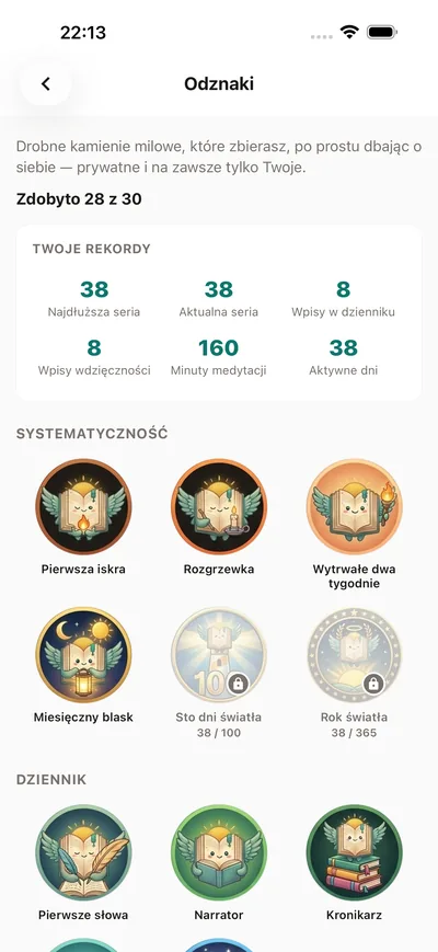 Świętuj każdy mały krok — BrightLog