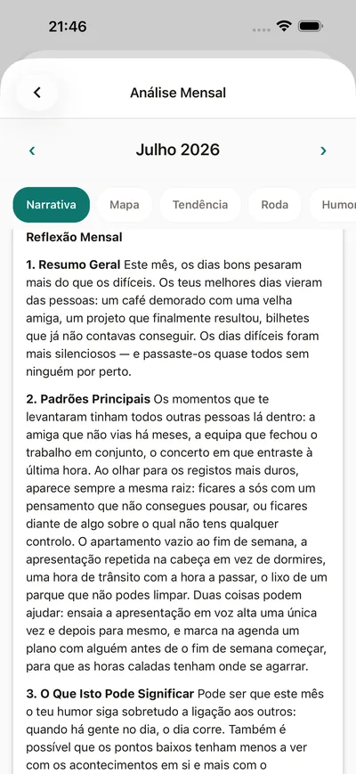 Entenda seus padrões — BrightLog