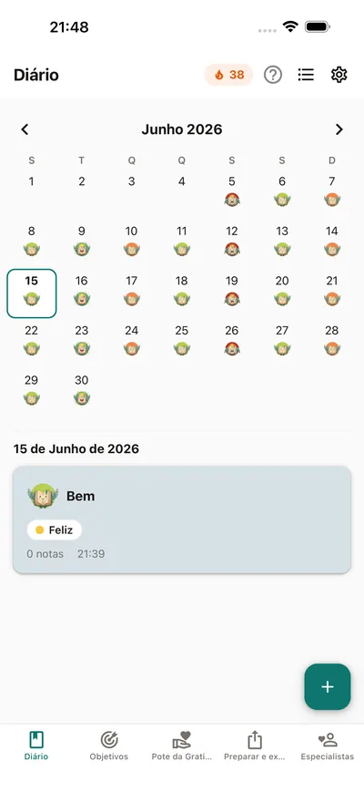 Seu mês inteiro num piscar de olhos — BrightLog