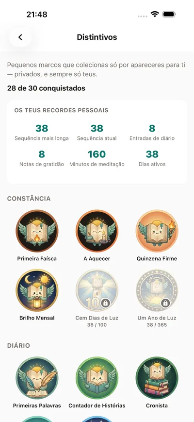 Comemore cada conquista — BrightLog
