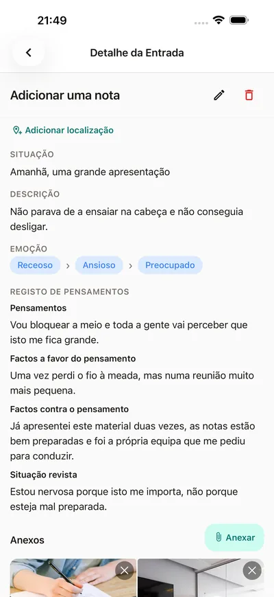 Questione esse pensamento — BrightLog